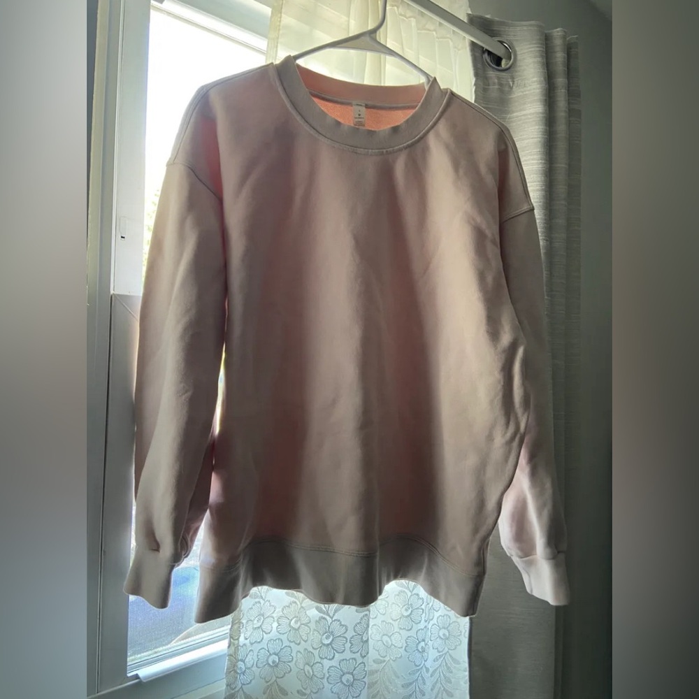 Lululemon Light Pink Sweatshirt